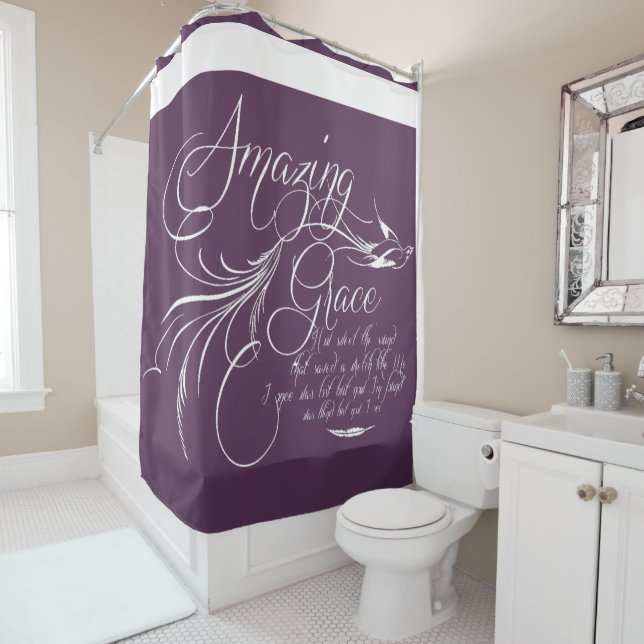 Rideaux De Douche Grace Extraordinaire (En situation)