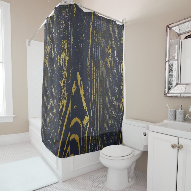 Rideaux De Douche Grain d'or (En situation)