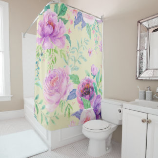 Rideaux De Douche Grande Pivoine 