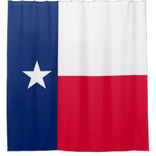 Rideaux De Douche Graphique dynamique de drapeau d'état du Texas sur