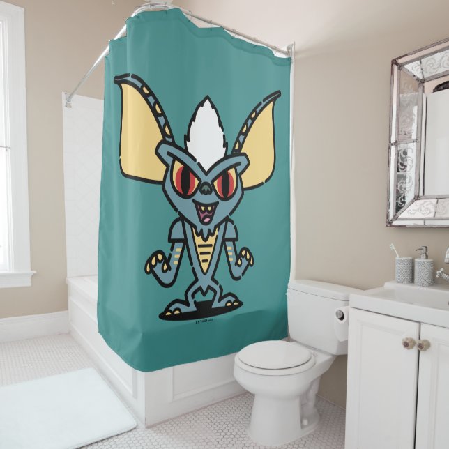 Rideaux De Douche Gremlins | Caractère comique de bande passante (En situation)