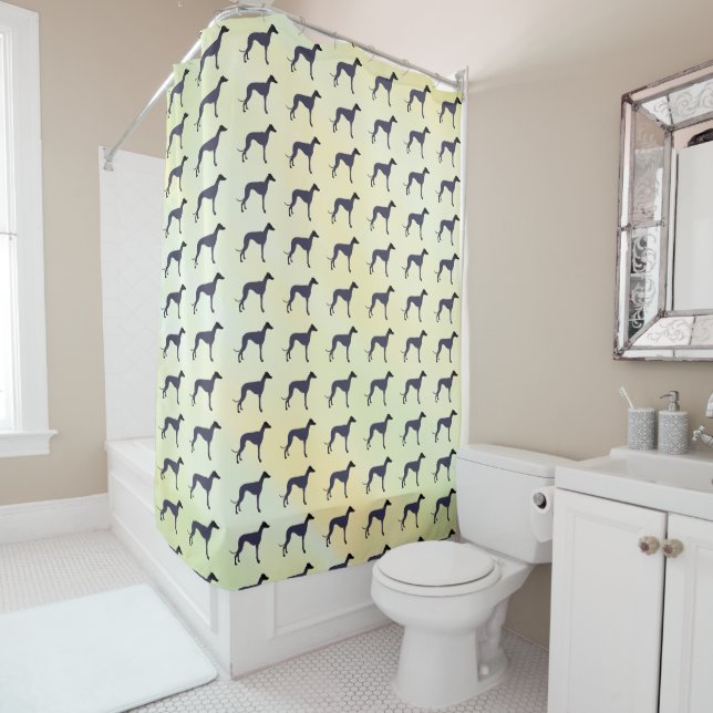 Rideaux De Douche Greyhound (En situation)