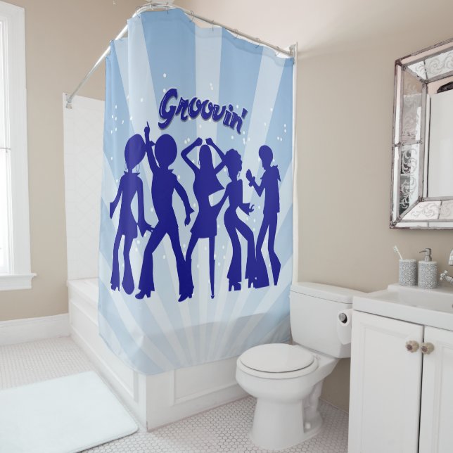 Rideaux De Douche Groovin' (En situation)