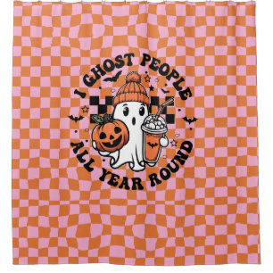 Rideaux De Douche Halloween Candy mignonne Fantôme drôle