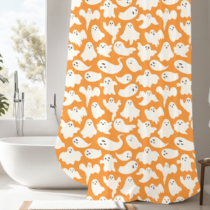 Rideaux De Douche Halloween éffrayant blanc fantôme