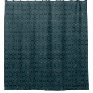 Rideaux De Douche HAMbyWG - Noir avec tout autre Motif de disque cou