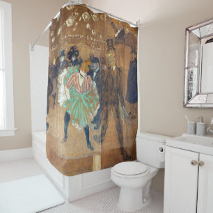 Rideaux De Douche Henri de Toulouse-Lautrec - Danse au Rouge