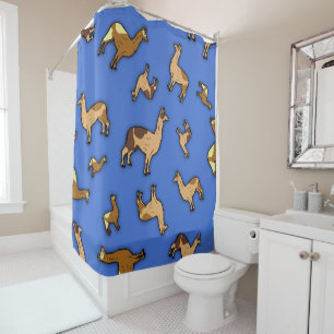 Rideaux De Douche Herd de Llamas
