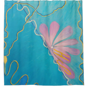 Rideaux De Douche Hilma af Klint   Amour Vintage Abstrait - Eros I
