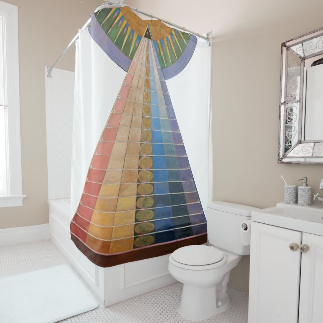 Rideaux De Douche Hilma af Klint - Retable (En situation)