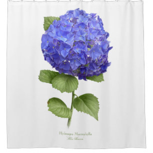 Rideaux De Douche Hortensia bleu
