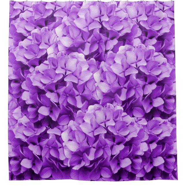 Rideaux De Douche Hortensia pourpre (Devant)