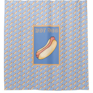 Rideaux De Douche Hot dog