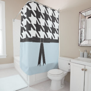 Rideaux De Douche Houndstooth moderne