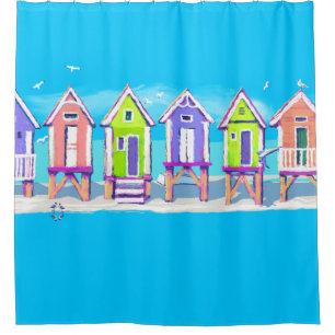 Rideaux De Douche Huttes de plage
