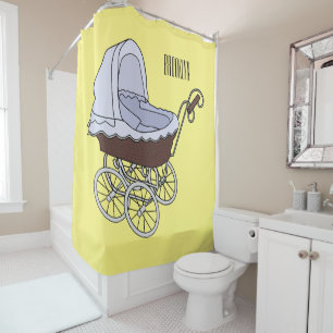 Rideaux De Douche Illustration de poussette