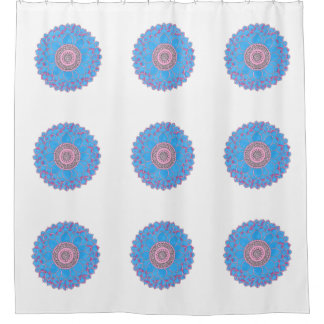 Rideaux De Douche Impression Mandala