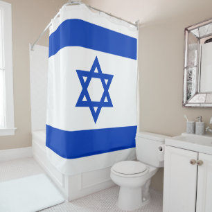 Rideaux De Douche Israël drapeau patriotique moderne