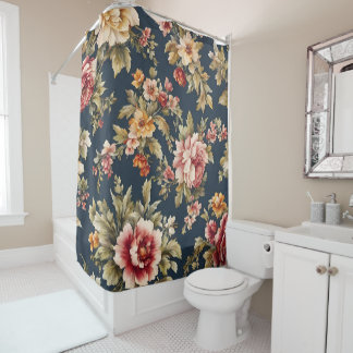 Rideaux De Douche Italien Exquis Beau Modèle Floral