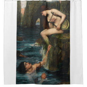 Rideaux De Douche J. WATERHOUSE - THE SIREN - 1900 - Pre-Raphaelites