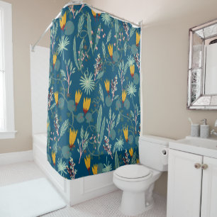 Rideaux De Douche Jardin de nuit Plantes & Fleurs Motif