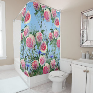 Rideaux De Douche Jardin de roses