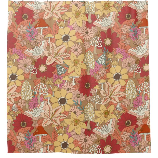 Rideaux De Douche Jardin forestier (Devant)