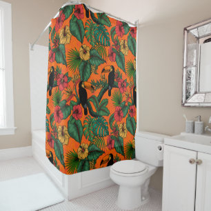 Rideaux De Douche Jardin toucan