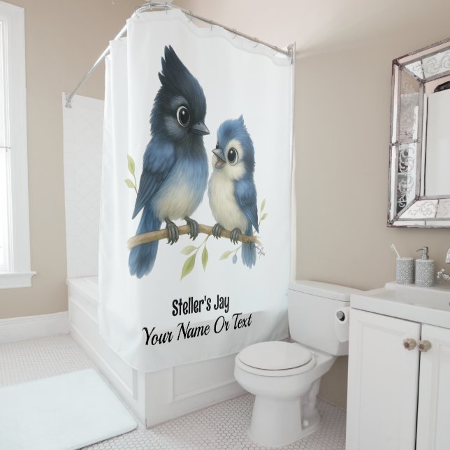 Rideaux De Douche Jay de Sassy Steller (En situation)