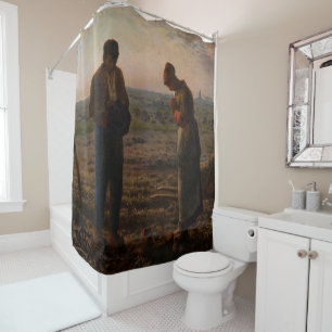 Rideaux De Douche Jean-François Millet - L'Angelus