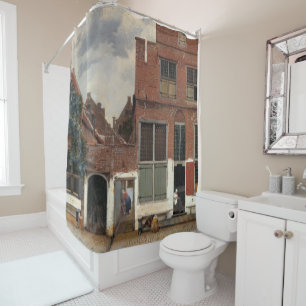 Rideaux De Douche Johannes Vermeer - Little Street