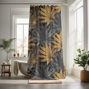 Rideaux De Douche Joli floraison fleurie décorative attirant l'oeil