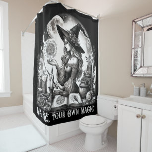 Rideaux De Douche Jolie Apothicairerie de Sorcière Faites Votre Prop