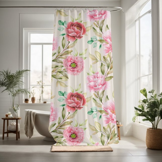 Rideaux De Douche Jolie décoration fleurie qui attire l'attention (Créateur téléchargé)