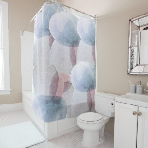 Rideaux De Douche Jolies formes pastel Abstraites