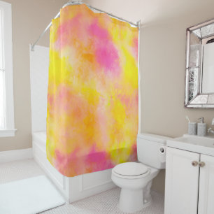 Rideaux De Douche Joyeux lumineux Abstrait de dégradé de couleurs