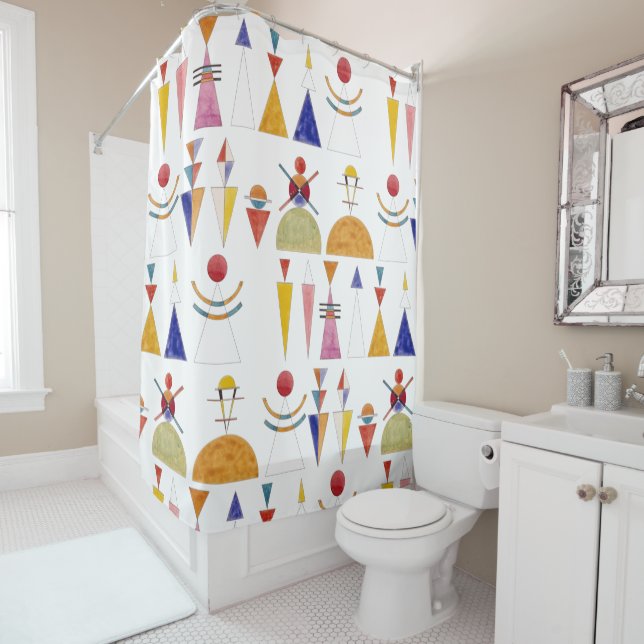 Rideaux De Douche Kandinsky, Porte de Kiev 1928 (En situation)