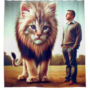 Rideaux De Douche Kitten Art