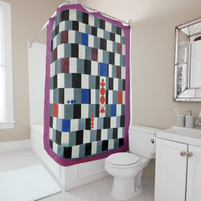 Rideaux De Douche Klee - Super échecs (En situation)