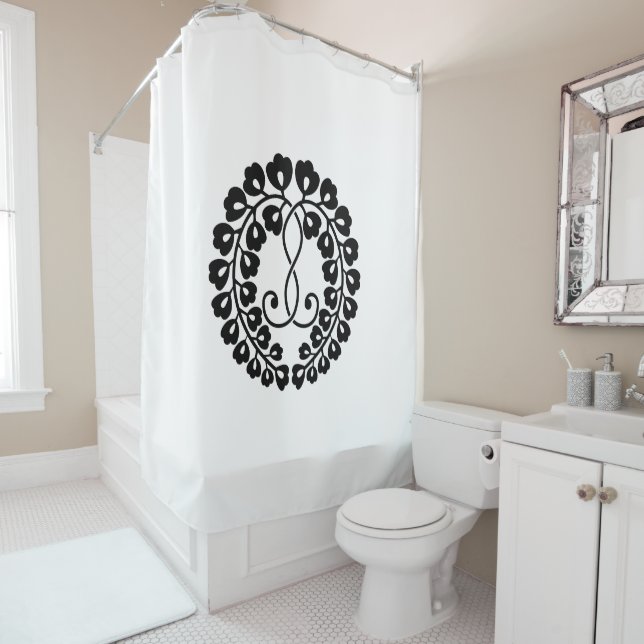 Rideaux De Douche Kujo wisteria H (En situation)