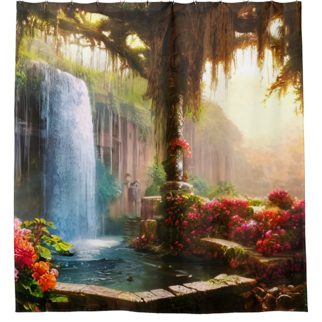 Rideaux De Douche La Fontaine (Devant)