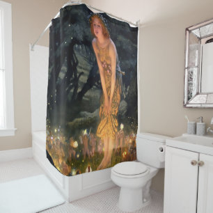 Rideaux De Douche “La veille de la Saint-Jean” par Edward Robert Hug