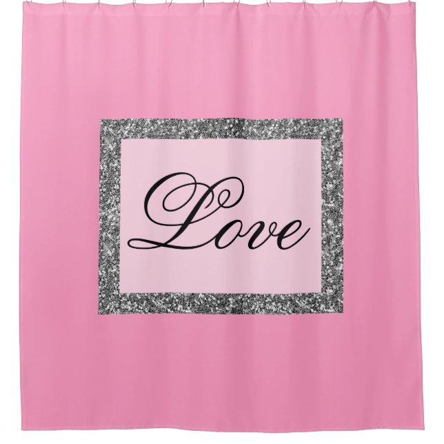 Rideaux De Douche L'amour est beau (Devant)