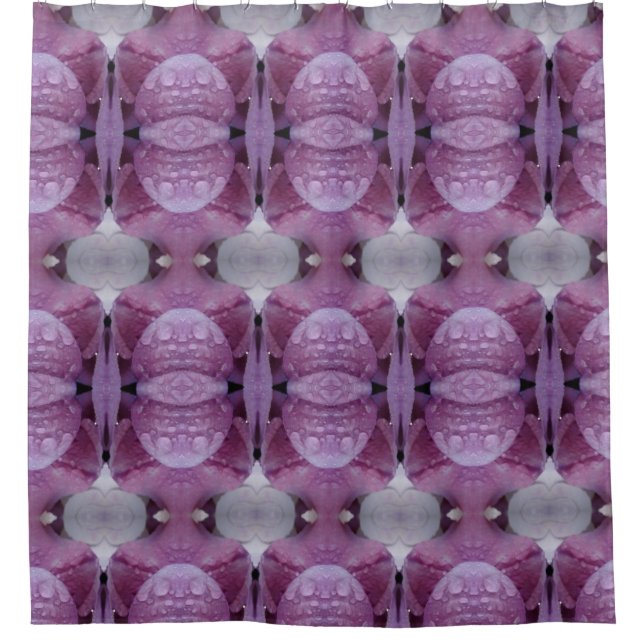 Rideaux De Douche Lavenders Ikat 4 (Devant)