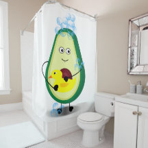 L'avocat prennent une douche
