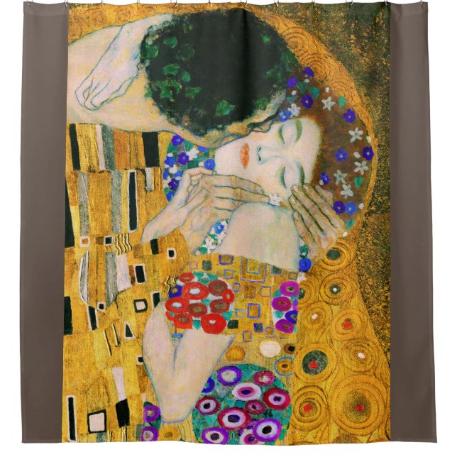 Rideaux De Douche Le Baiser de Gustav Klimt (Devant)