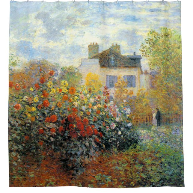 Rideaux De Douche Le Jardin de Monet à Argenteuil (Devant)