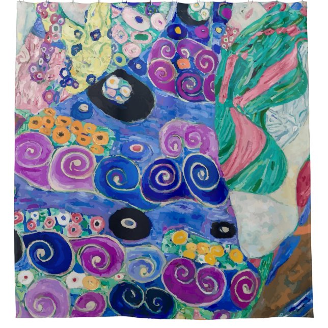 Rideaux De Douche Le jardin par Gustav Klimt (Devant)