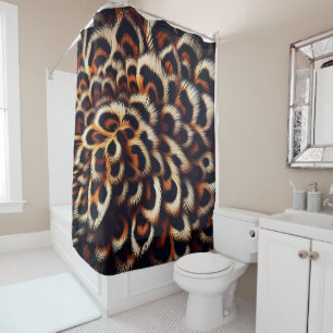 Rideaux De Douche Le Leopard Comfort Drift dans une jungle inspirée