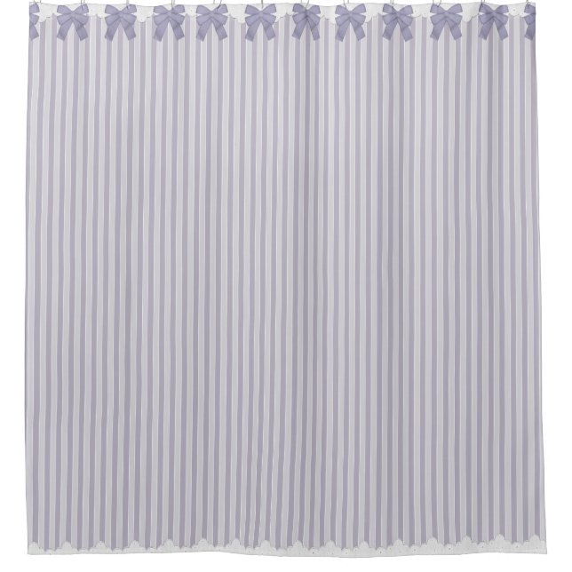 Rideaux De Douche Le lilas chic minable barre les arcs et la (Devant)